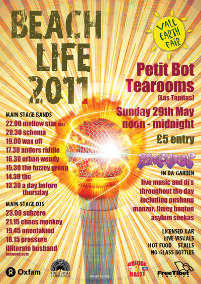 Beach Life 2011 Flyer