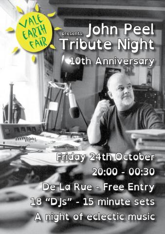 tribute to john peel dj night